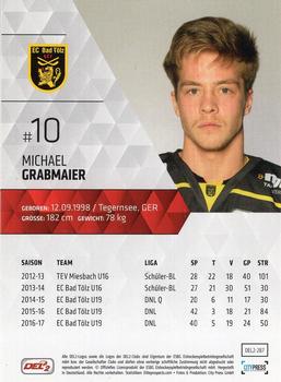2017-18 Playercards (DEL2) #287 Michael Grabmaier Back