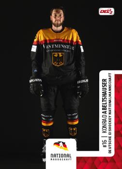 2017-18 Playercards (DEL2) #330 Konrad Abeltshauser Front