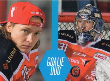 2017-18 Playercards (DEL2) #340 Oliver Roy / Clemens Ritschel Front