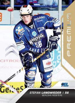 2009-10 Playercards Premium Serie (DEL) #262 Stefan Langwieder Front
