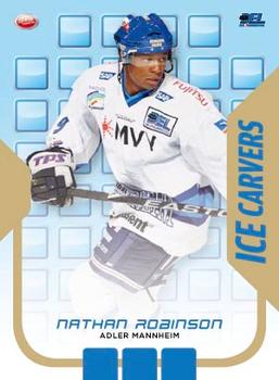 2009-10 Playercards Premium Serie (DEL) - Ice Carvers #IC08 Nathan Robinson Front