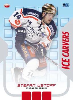 2009-10 Playercards Hauptserie (DEL) - Ice Carvers #IC02 Stefan Ustorf Front