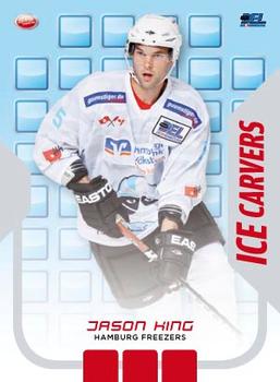 2009-10 Playercards Hauptserie (DEL) - Ice Carvers #IC05 Jason King Front