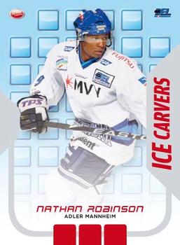 2009-10 Playercards Hauptserie (DEL) - Ice Carvers #IC08 Nathan Robinson Front