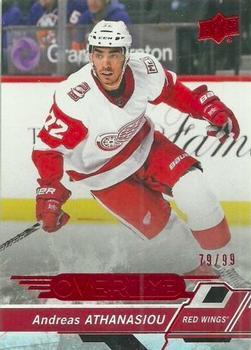 2018-19 Upper Deck Overtime - Red #38 Andreas Athanasiou Front
