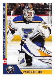 2018-19 Panini Stickers #31 Carter Hutton Front