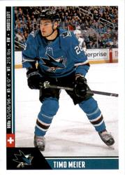 2018-19 Panini Stickers #438 Timo Meier Front