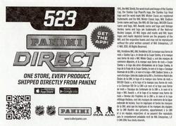 2018-19 Panini Stickers #523 Alex Ovechkin Back