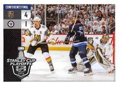 2018-19 Panini Stickers #552 Golden Knights vs. Jets Front