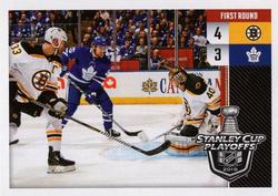 2018-19 Panini Stickers #557 Bruins vs. Maple Leafs Front
