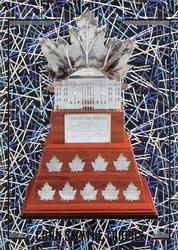 2018-19 Panini Stickers #570 Conn Smythe Trophy Front