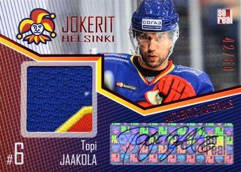 2016-17 Sereal Jokerit Helsinki - Jersey & Autograph #JOK-JER-A05 Topi Jaakola Front