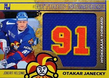 2016-17 Sereal Jokerit Helsinki - Retired Numbers Blue #JOK-RET-005 Otakar Janecky Front