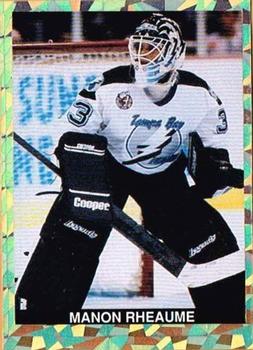 1992-93 SuperStar Heroes Promos (Unlicensed) #NNO Manon Rheaume Front