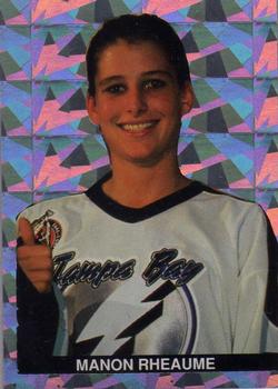 1992-93 SuperStar Heroes Promos #NNO Manon Rheaume Front