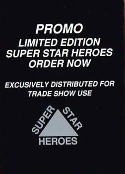 1992-93 SuperStar Heroes Promos (Unlicensed) #NNO Eric Lindros Back