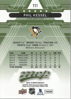 2018-19 Upper Deck MVP - Green Script #111 Phil Kessel Back