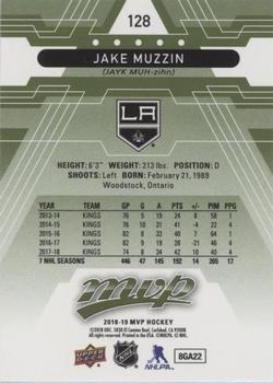 2018-19 Upper Deck MVP - Green Script #128 Jake Muzzin Back