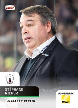 2018-19 Playercards Update (DEL) #457 Stephane Richer Front