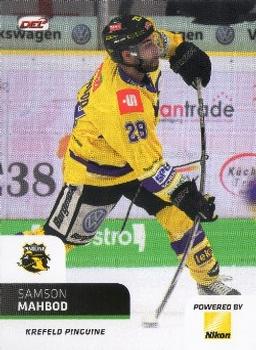 2018-19 Playercards Update (DEL) #473 Samson Mahbod Front