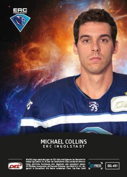 2018-19 Playercards Update (DEL) #491 Mike Collins Back