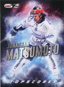 2018-19 Playercards Update (DEL) #492 Jon Matsumoto Front
