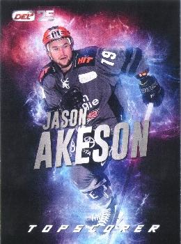 2018-19 Playercards Update (DEL) #493 Jason Akeson Front