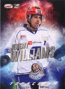 2018-19 Playercards Update (DEL) #499 Jeremy Williams Front