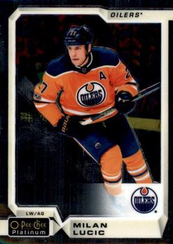 2018-19 O-Pee-Chee Platinum #32 Milan Lucic Front
