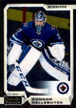 2018-19 O-Pee-Chee Platinum #95 Connor Hellebuyck Front