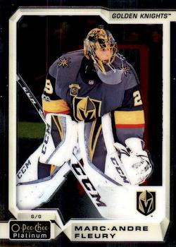 2018-19 O-Pee-Chee Platinum #120 Marc-Andre Fleury Front