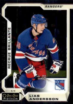 2018-19 O-Pee-Chee Platinum #158 Lias Andersson Front