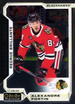 2018-19 O-Pee-Chee Platinum #186 Alexandre Fortin Front