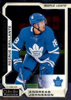 2018-19 O-Pee-Chee Platinum #197 Andreas Johnsson Front