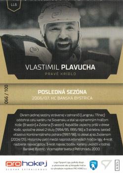 2018-19 SportZoo Tipsport Liga - League Legends Gold Auto #LL6 Vlastimil Plavucha Back
