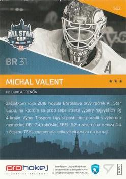 2018-19 SportZoo Tipsport Liga - All Star Cup #S02 Michal Valent Back