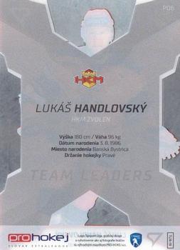 2018-19 SportZoo Tipsport Liga - Team Leaders #P06 Lukas Handlovsky Back