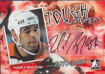 2005-06 In The Game Tough Customers - Autographs #A-DB Donald Brashear Front