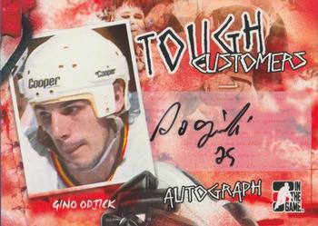2005-06 In The Game Tough Customers - Autographs #A-GO Gino Odjick Front
