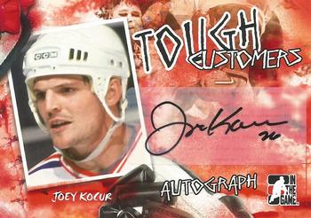 2005-06 In The Game Tough Customers - Autographs #A-JK Joey Kocur Front
