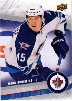 2011-12 Upper Deck Winnipeg Jets #8 Mark Scheifele Front