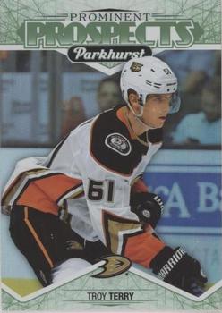 2018-19 Parkhurst - Prominent Prospects Green #PP-14 Troy Terry Front