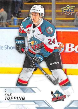 2018-19 Upper Deck CHL #169 Kyle Topping Front