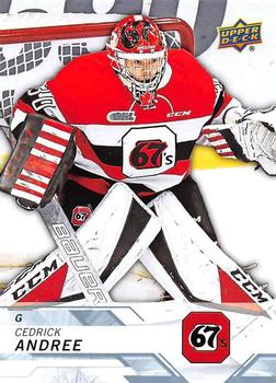 2018-19 Upper Deck CHL #287 Cedrick Andree Front