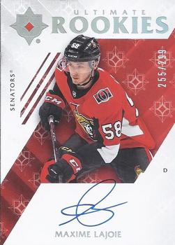 2018-19 Upper Deck Ultimate Collection #78 Maxime Lajoie Front