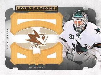 2013-14 Upper Deck The Cup - Artist Proof Foundations #NNO Antti Niemi Front