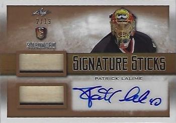 2017-18 Leaf Stickwork - Signature Sticks Autograph #SST-PL1 Patrick Lalime Front
