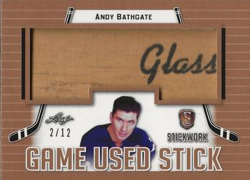 2017-18 Leaf Stickwork - Game-Used Stick #GS-05 Andy Bathgate Front