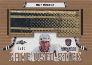 2017-18 Leaf Stickwork - Game-Used Stick #GS-39 Mike Modano Front
