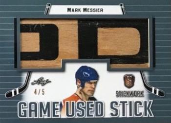 2017-18 Leaf Stickwork - Game-Used Stick - Platinum #GS-36 Mark Messier Front